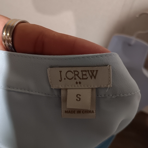 J. Crew Soft Blue Tank Top Vintage - Picture 3 of 3